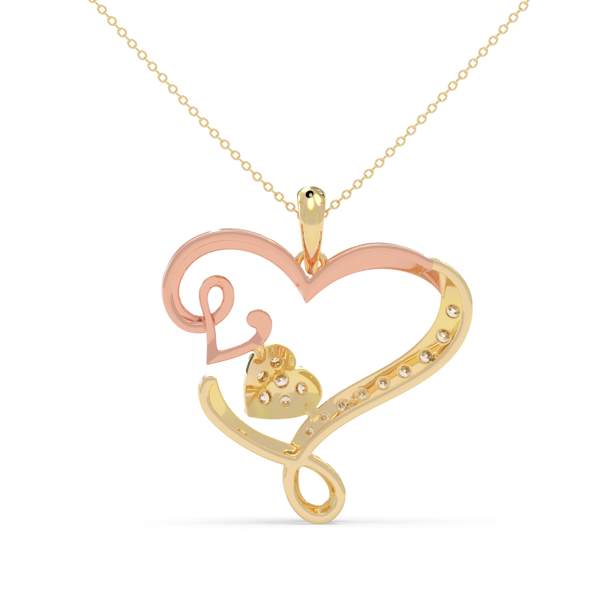 Intertwined Affection Pendant