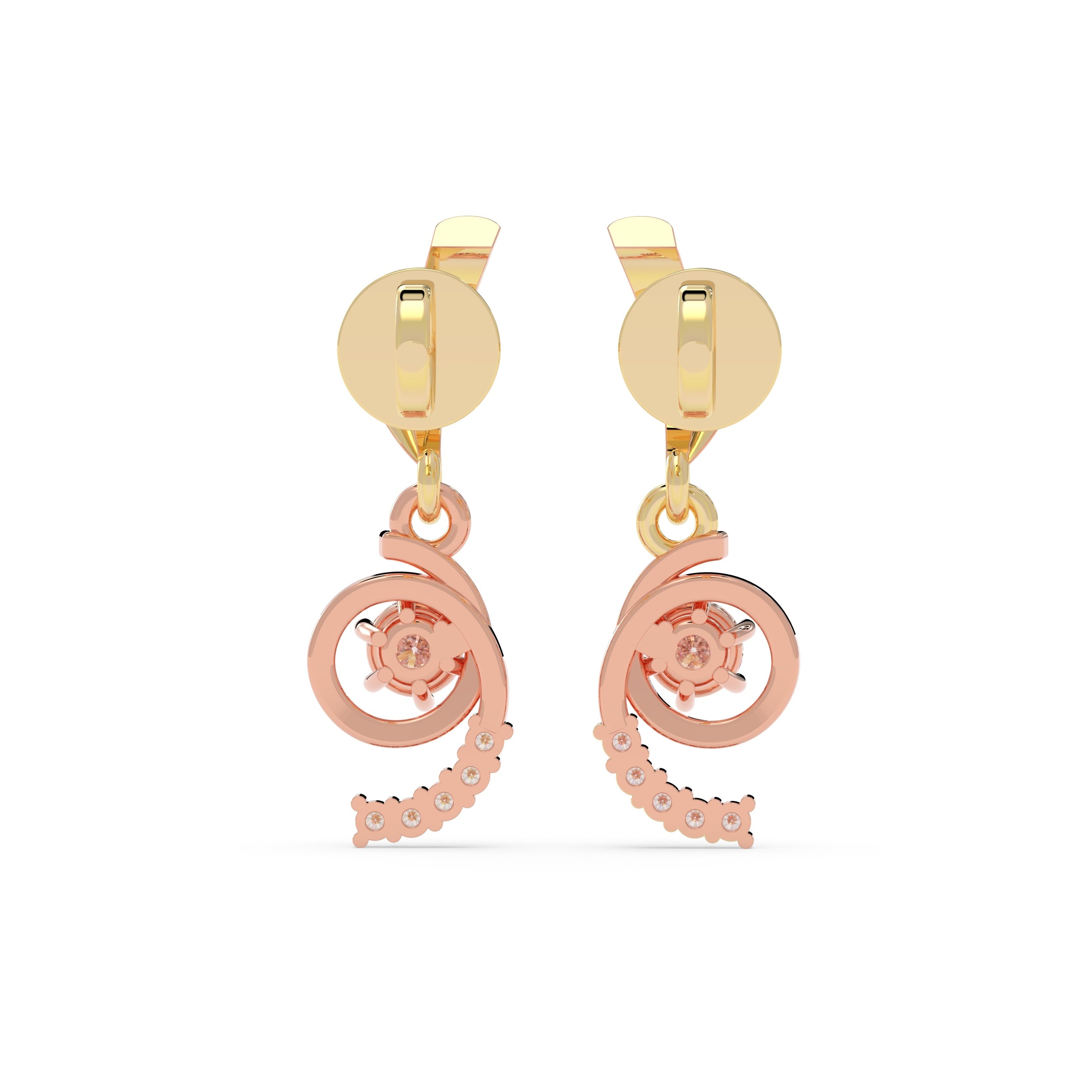 Swirl of Elegance Earrings