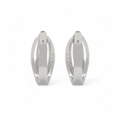 Whispering Petal Hoops Earring