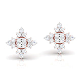 Cluster Arrow Diamond Studs