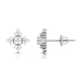 Cluster Arrow Diamond Studs