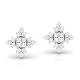 Cluster Arrow Diamond Studs