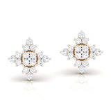 Cluster Arrow Diamond Studs