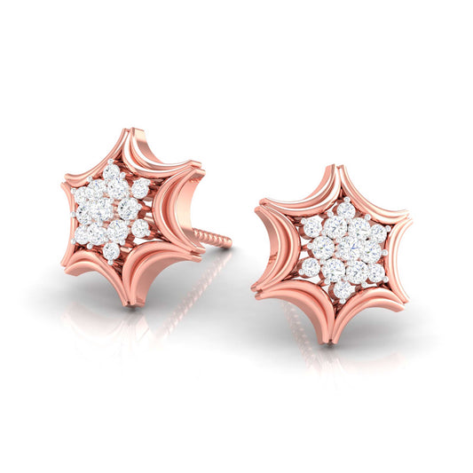 Starburst Diamond Studs
