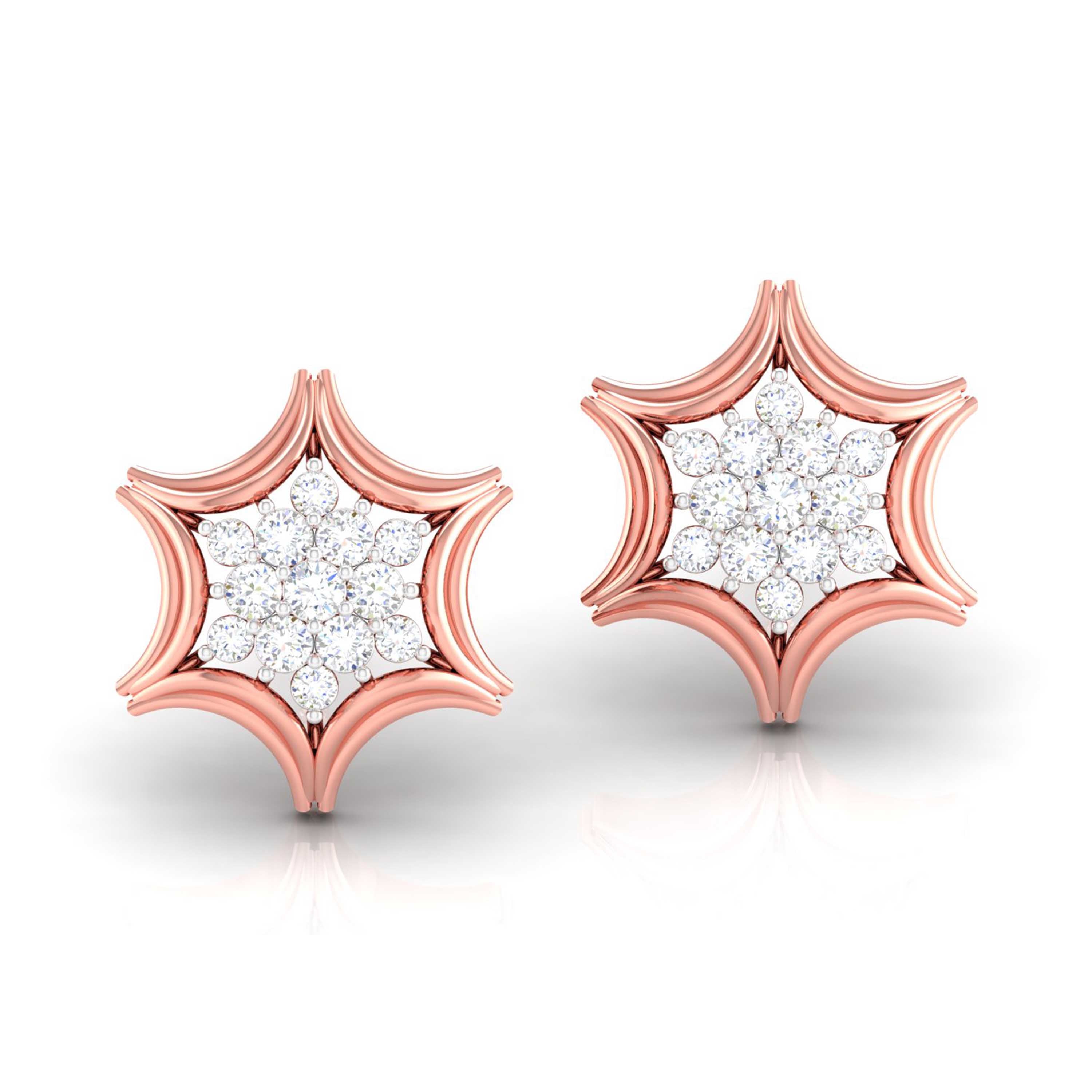 Starburst Diamond Studs