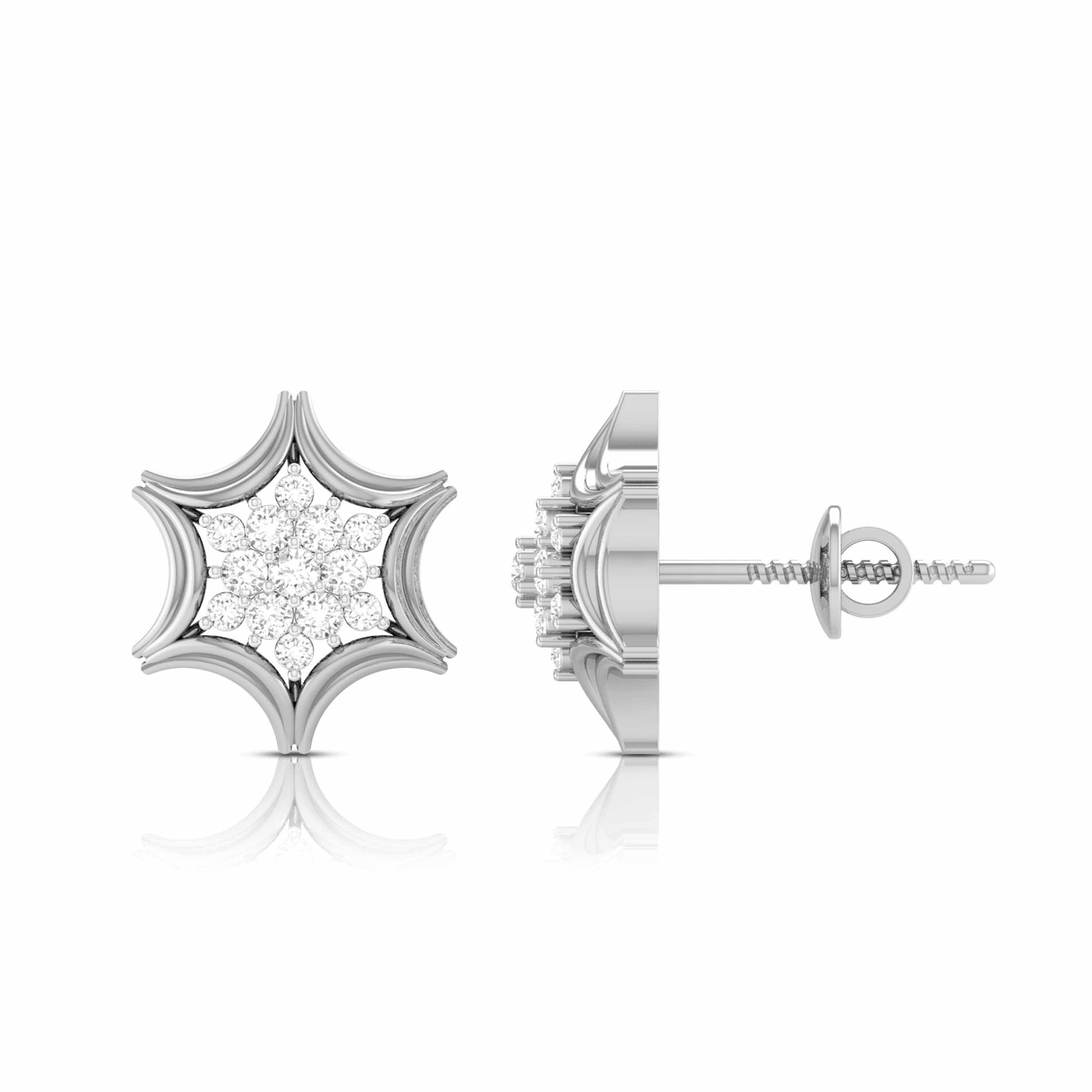 Starburst Diamond Studs