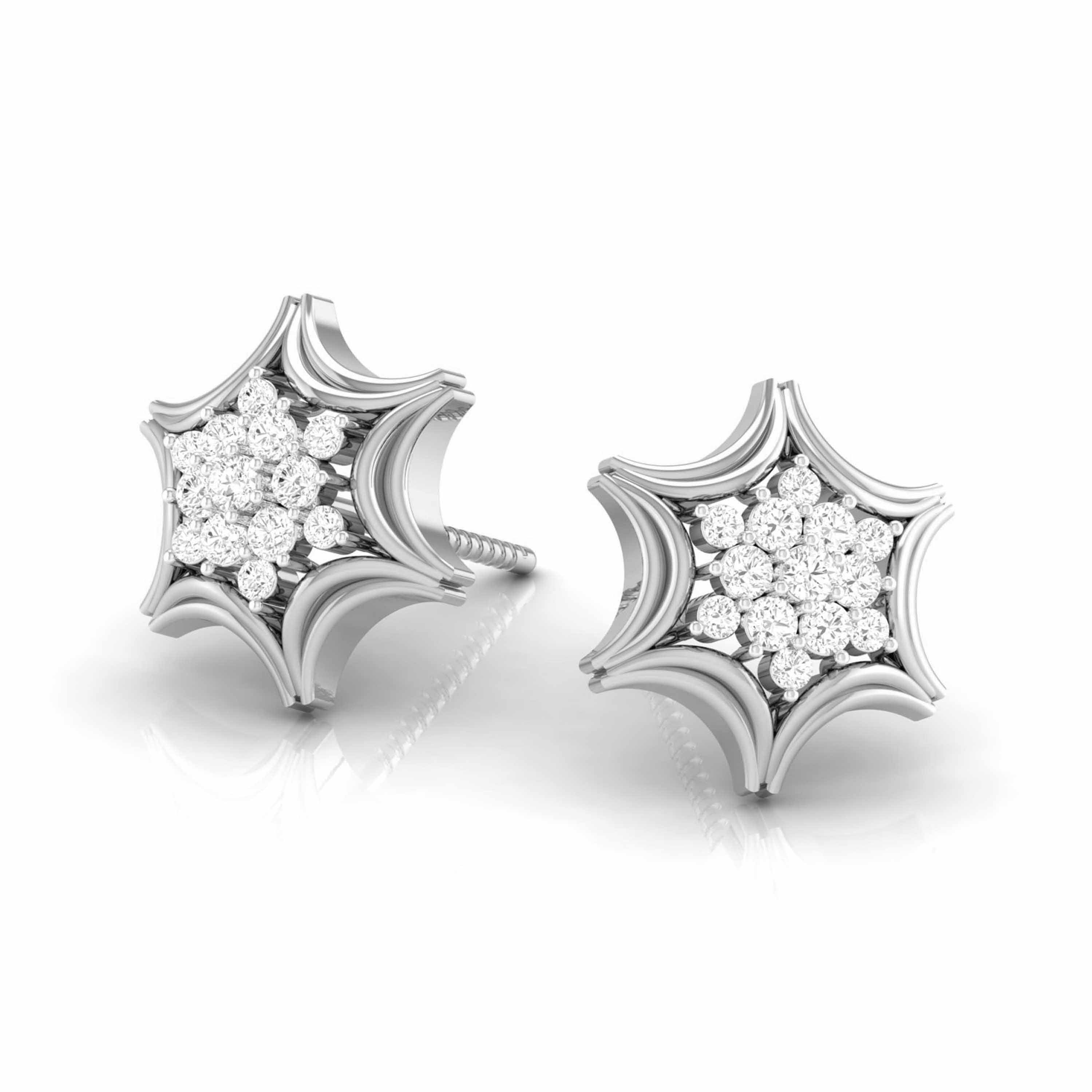 Starburst Diamond Studs
