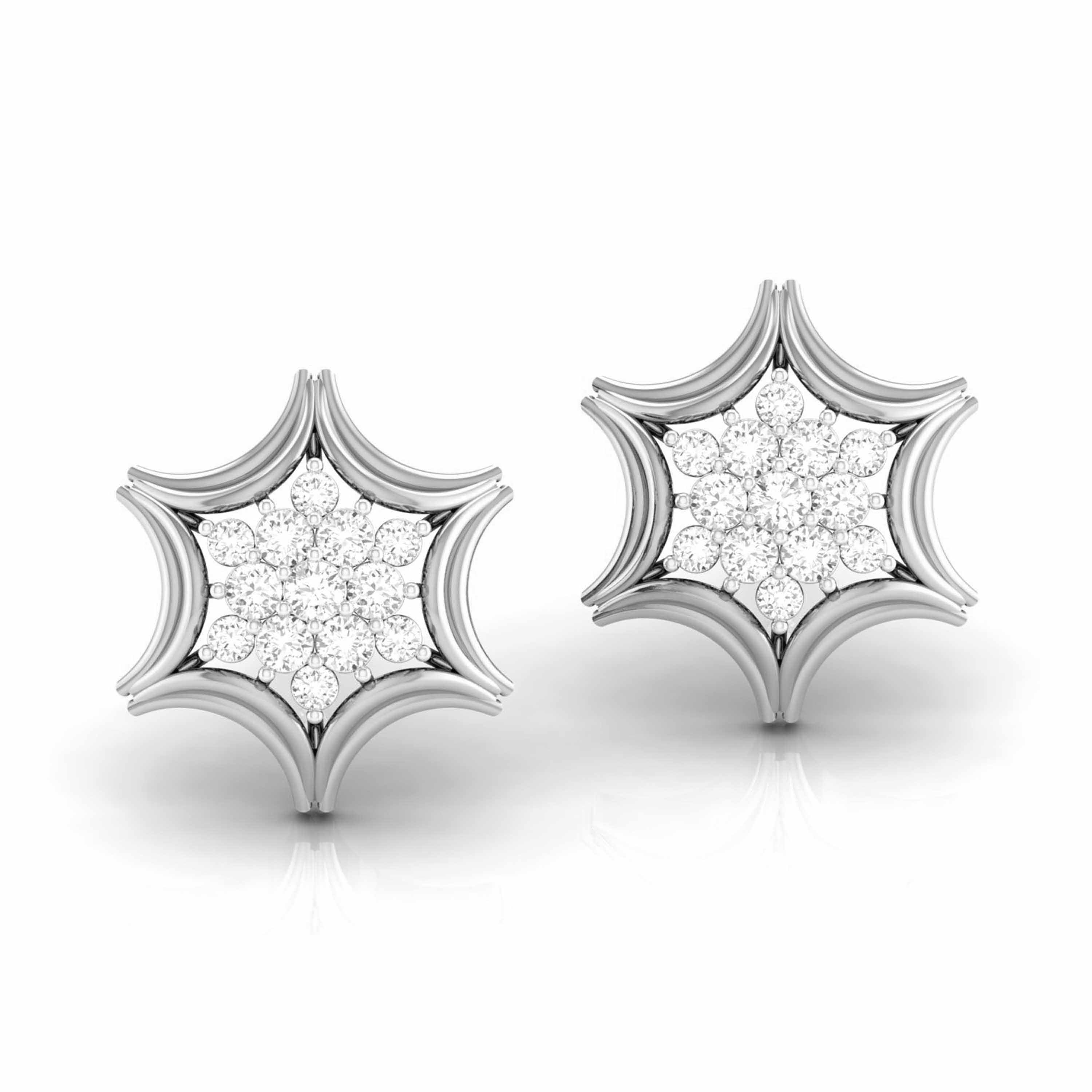 Starburst Diamond Studs