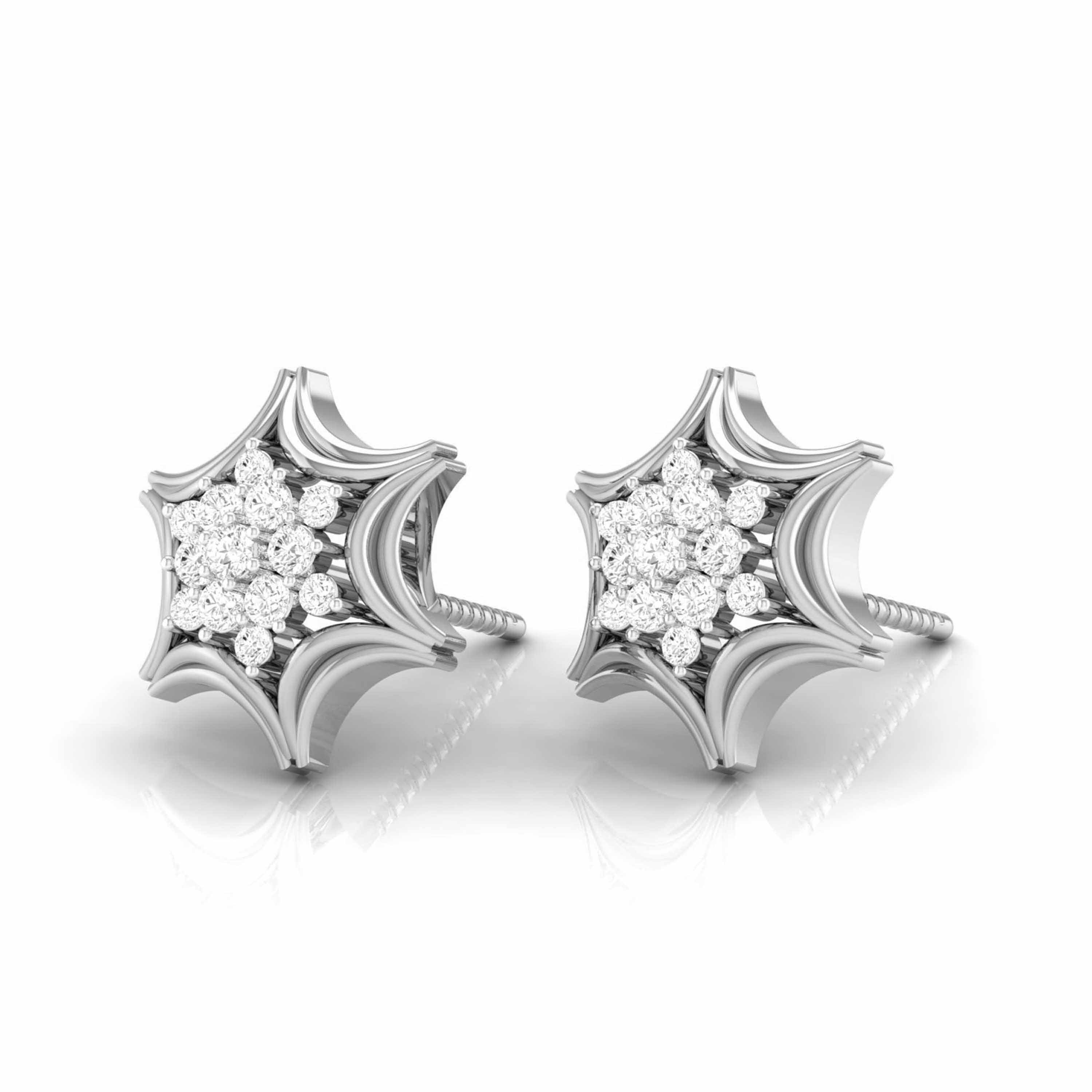 Starburst Diamond Studs