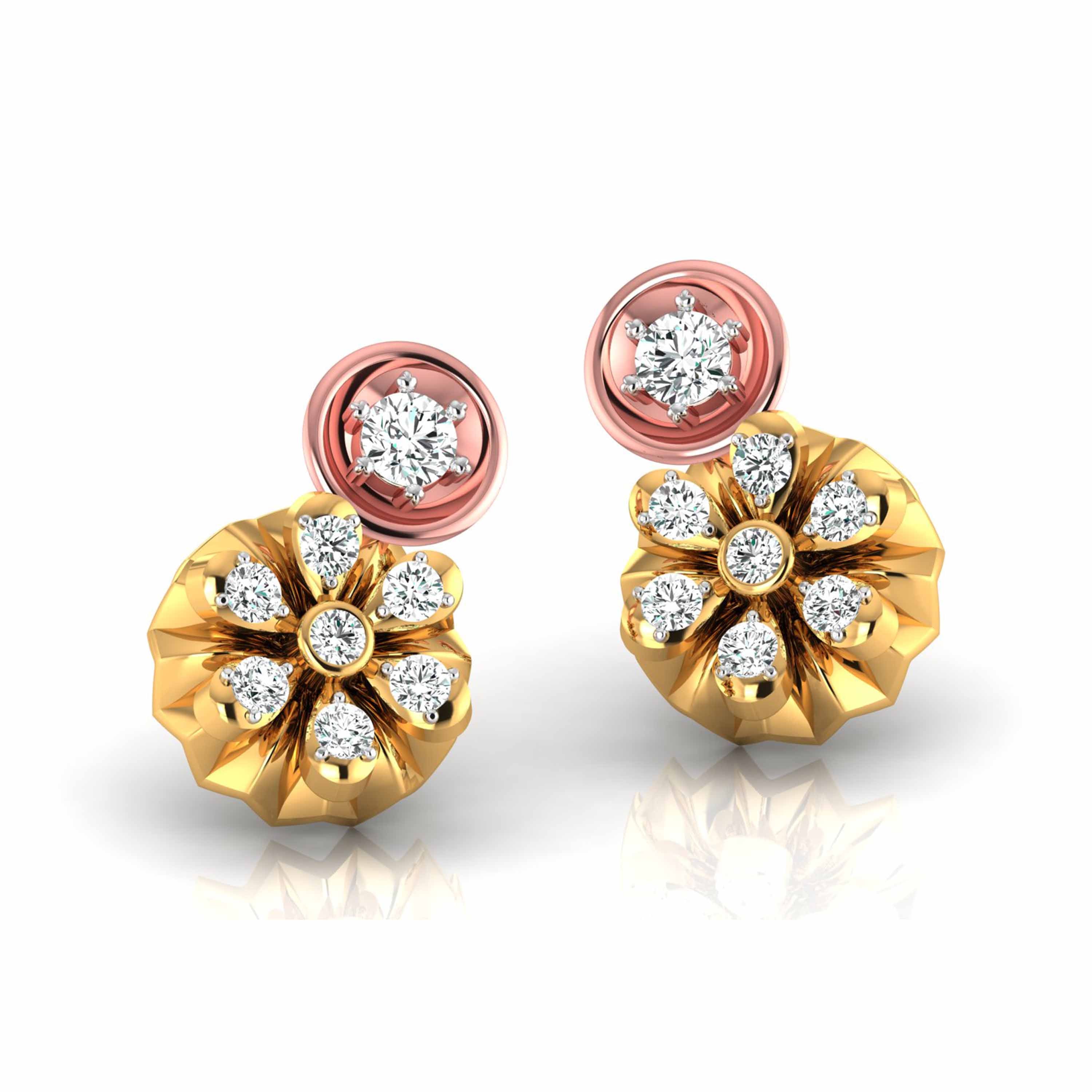 Blossom Delight Diamond Studs