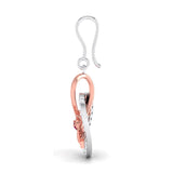 Enchanted Heart Gemstone Drop Earrings