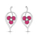 Rubies in White Gold
