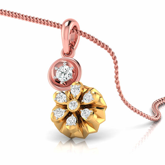 Blossom Delight Diamond Pendant