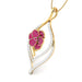 Rubies in Yellow Gold