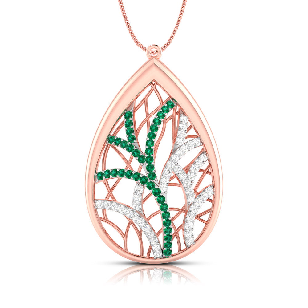 Nature’s Embrace Gemstone Pendant