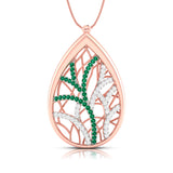 Nature’s Embrace Gemstone Pendant