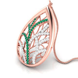 Nature’s Embrace Gemstone Pendant