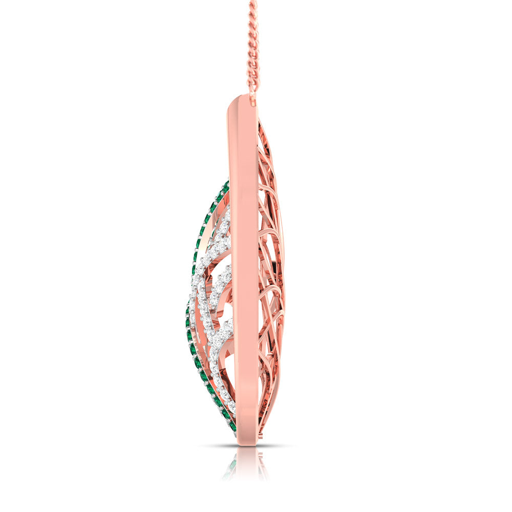 Nature’s Embrace Gemstone Pendant