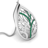 Nature’s Embrace Gemstone Pendant