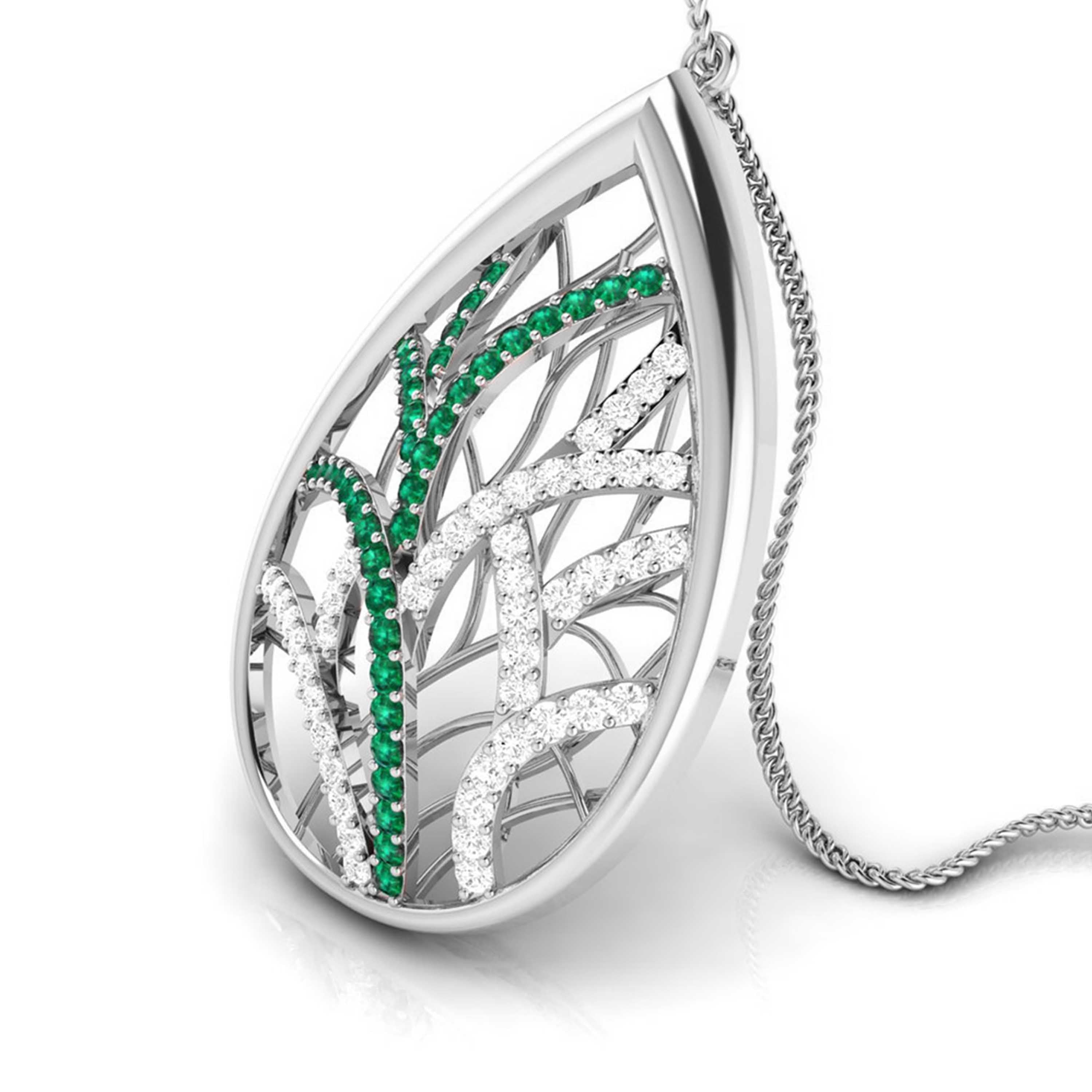 Nature’s Embrace Gemstone Pendant