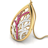 Nature’s Embrace Gemstone Pendant