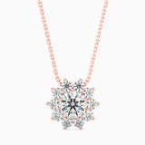 Sunrise Solitaire Pendant
