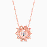 Sunrise Solitaire Pendant