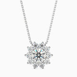 Sunrise Solitaire Pendant