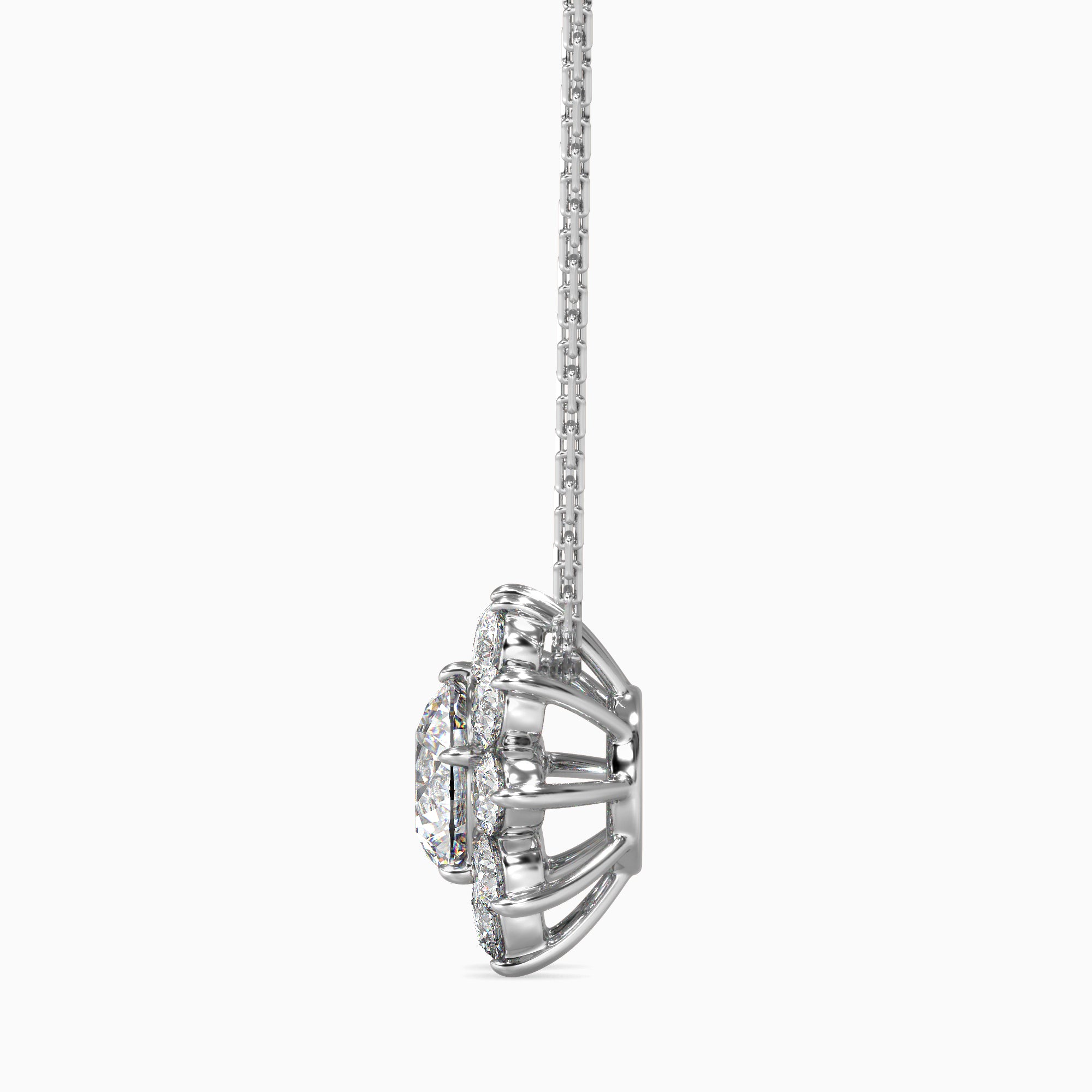 Sunrise Solitaire Pendant