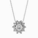 Sunrise Solitaire Pendant