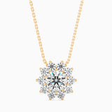 Sunrise Solitaire Pendant