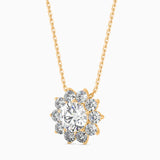 Sunrise Solitaire Pendant