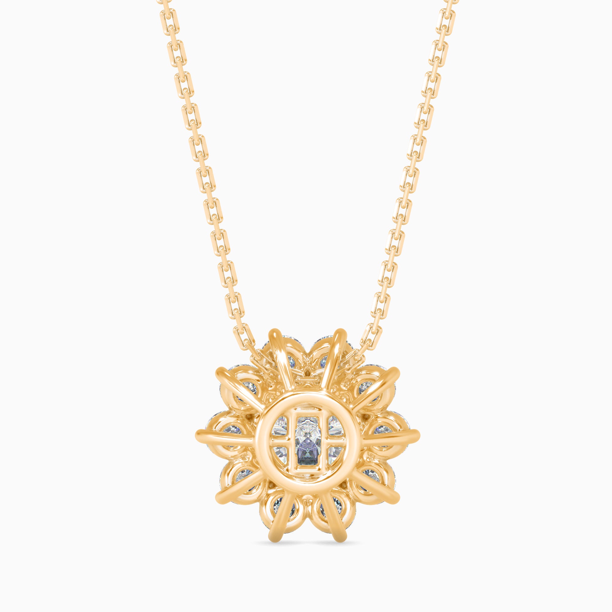 Sunrise Solitaire Pendant
