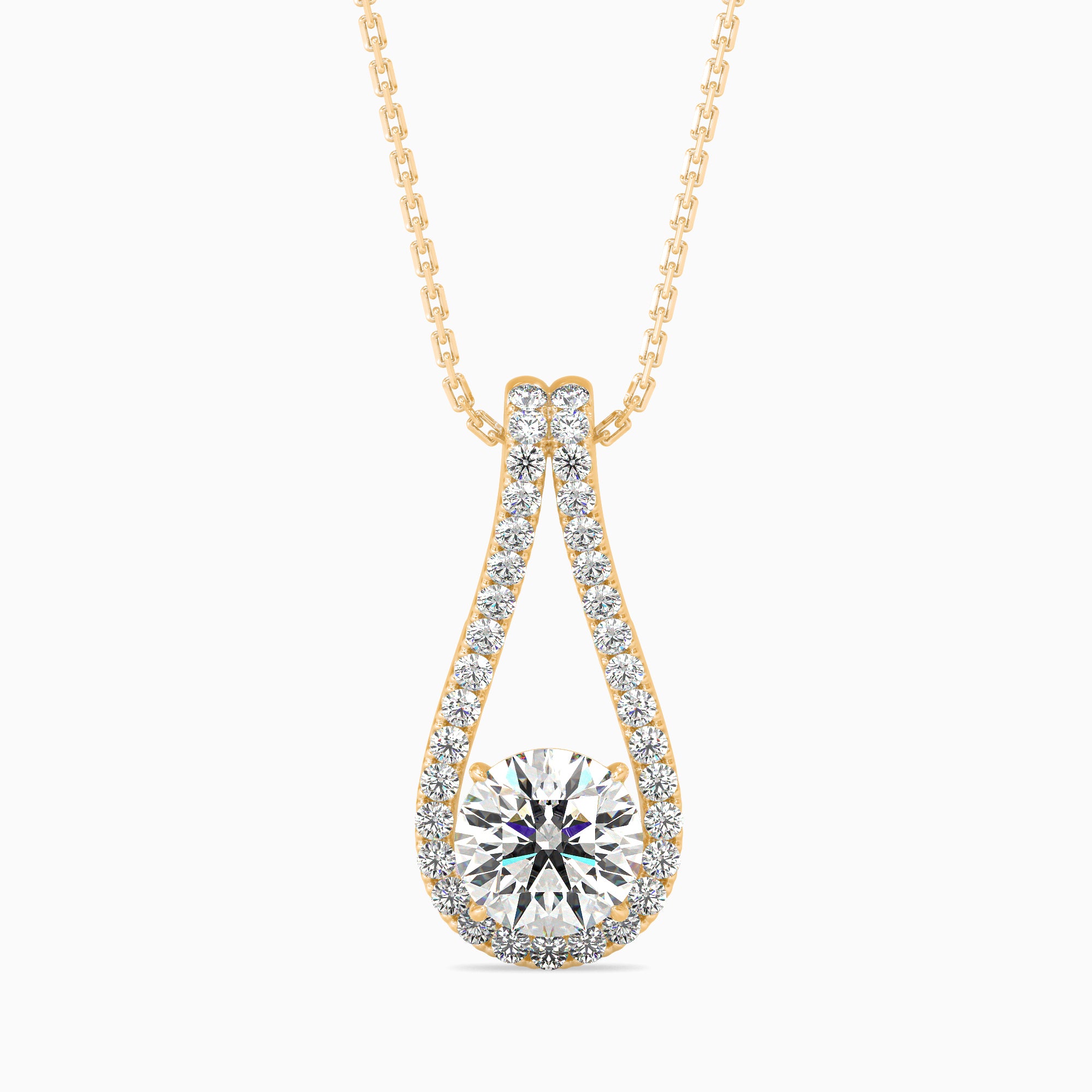 Lumina Solitaire Pendant