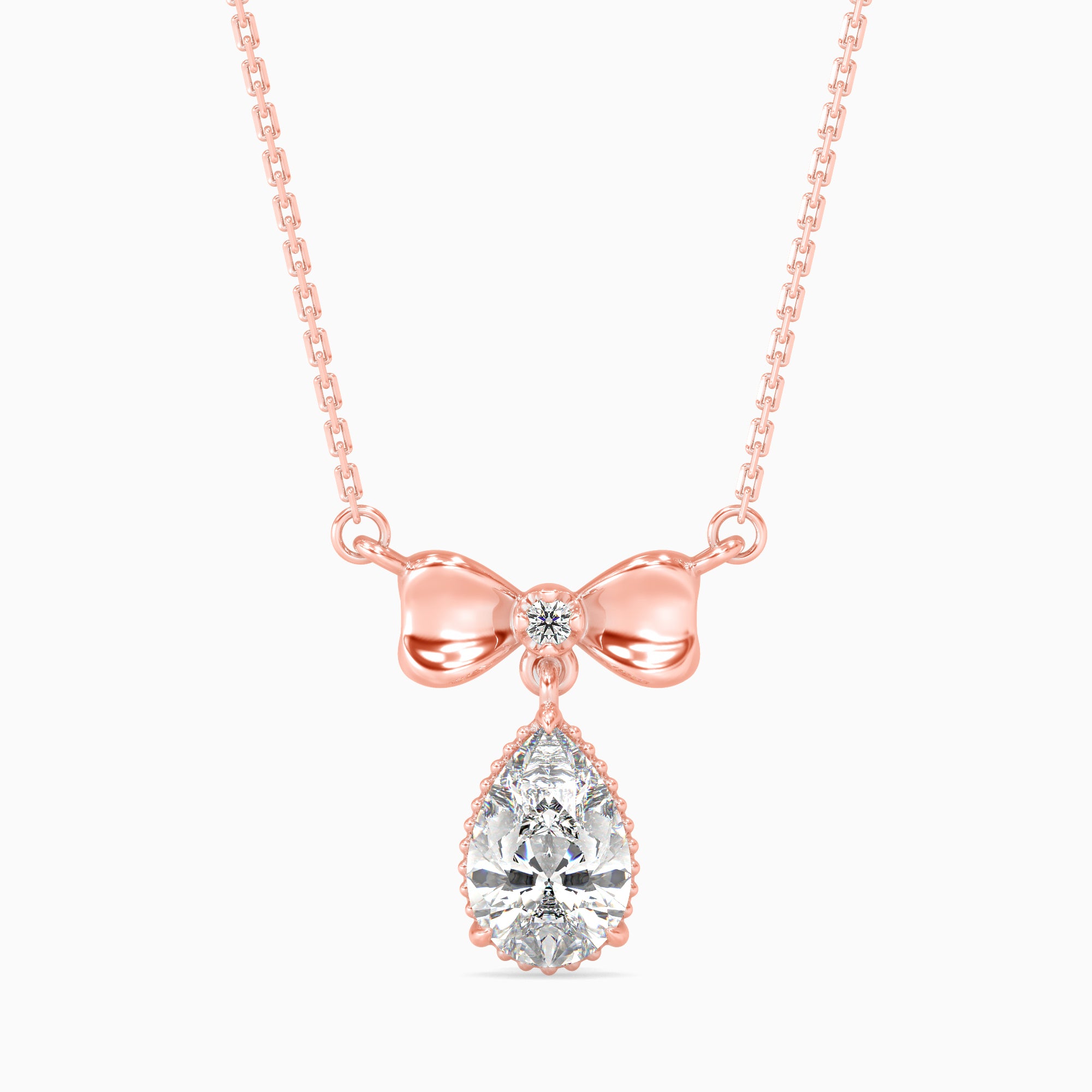Graceful Bow Necklace