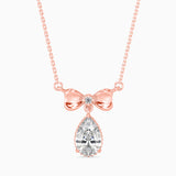 Graceful Bow Necklace