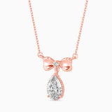 Graceful Bow Necklace