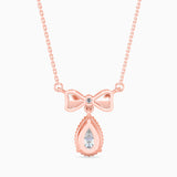 Graceful Bow Necklace