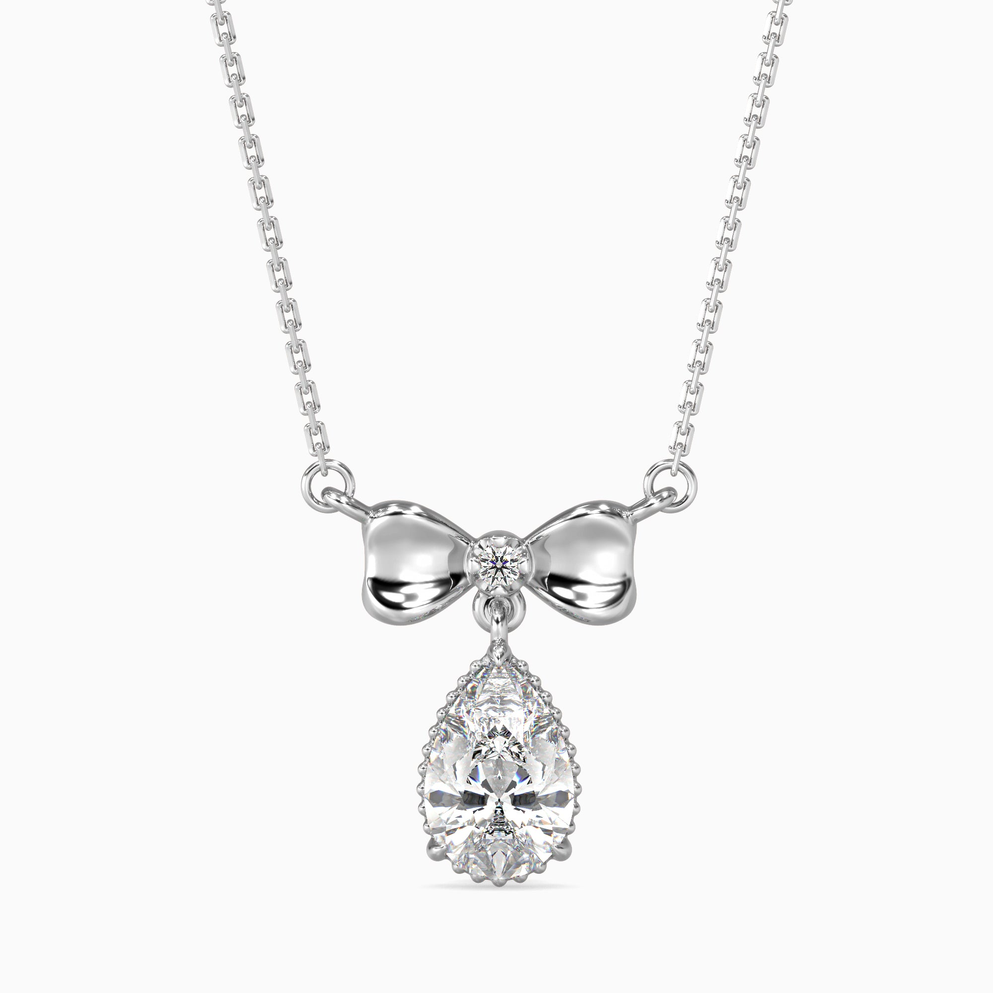Graceful Bow Necklace