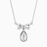 Graceful Bow Necklace