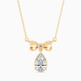 Graceful Bow Necklace