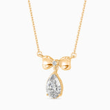 Graceful Bow Necklace