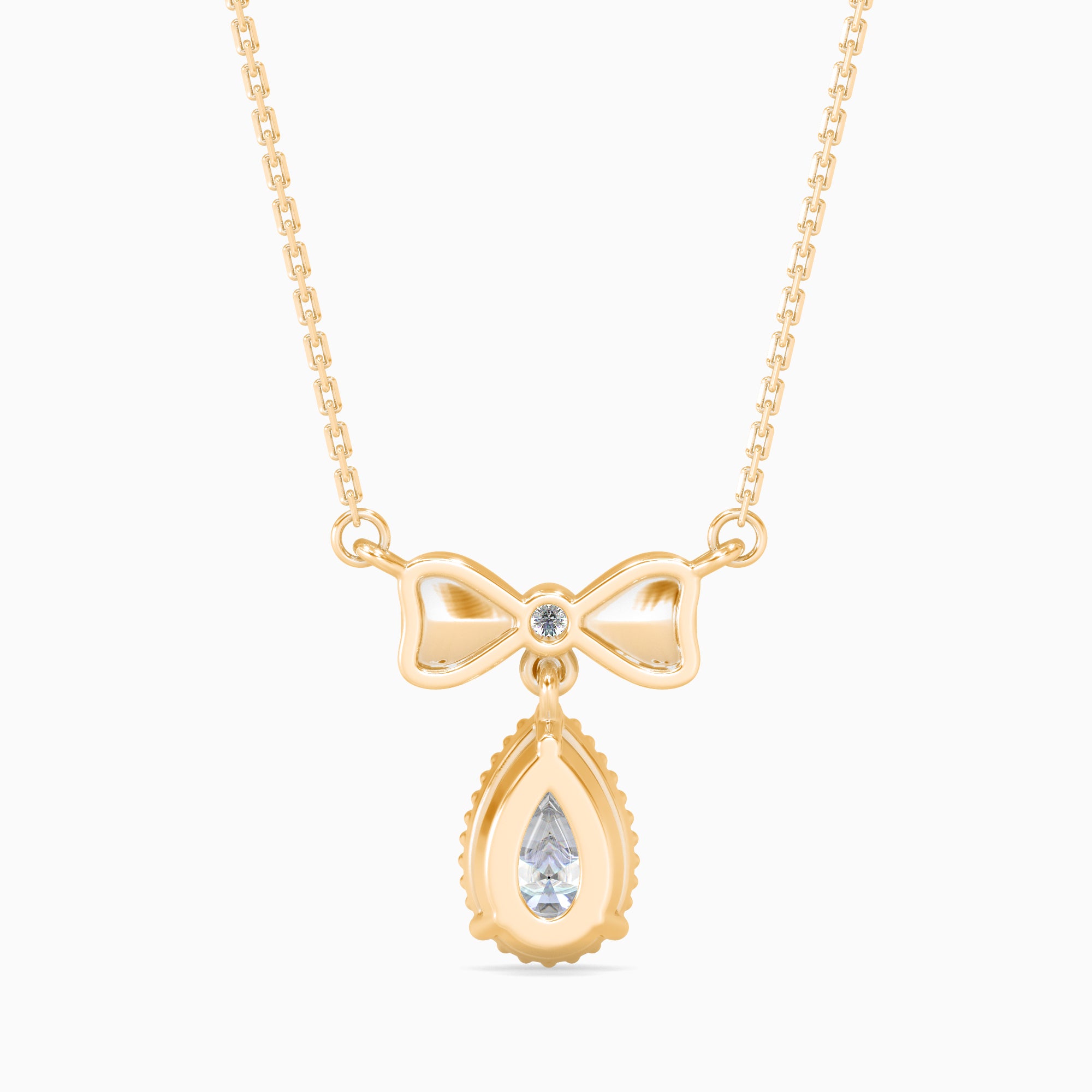 Graceful Bow Necklace