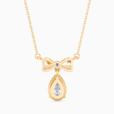 Graceful Bow Necklace