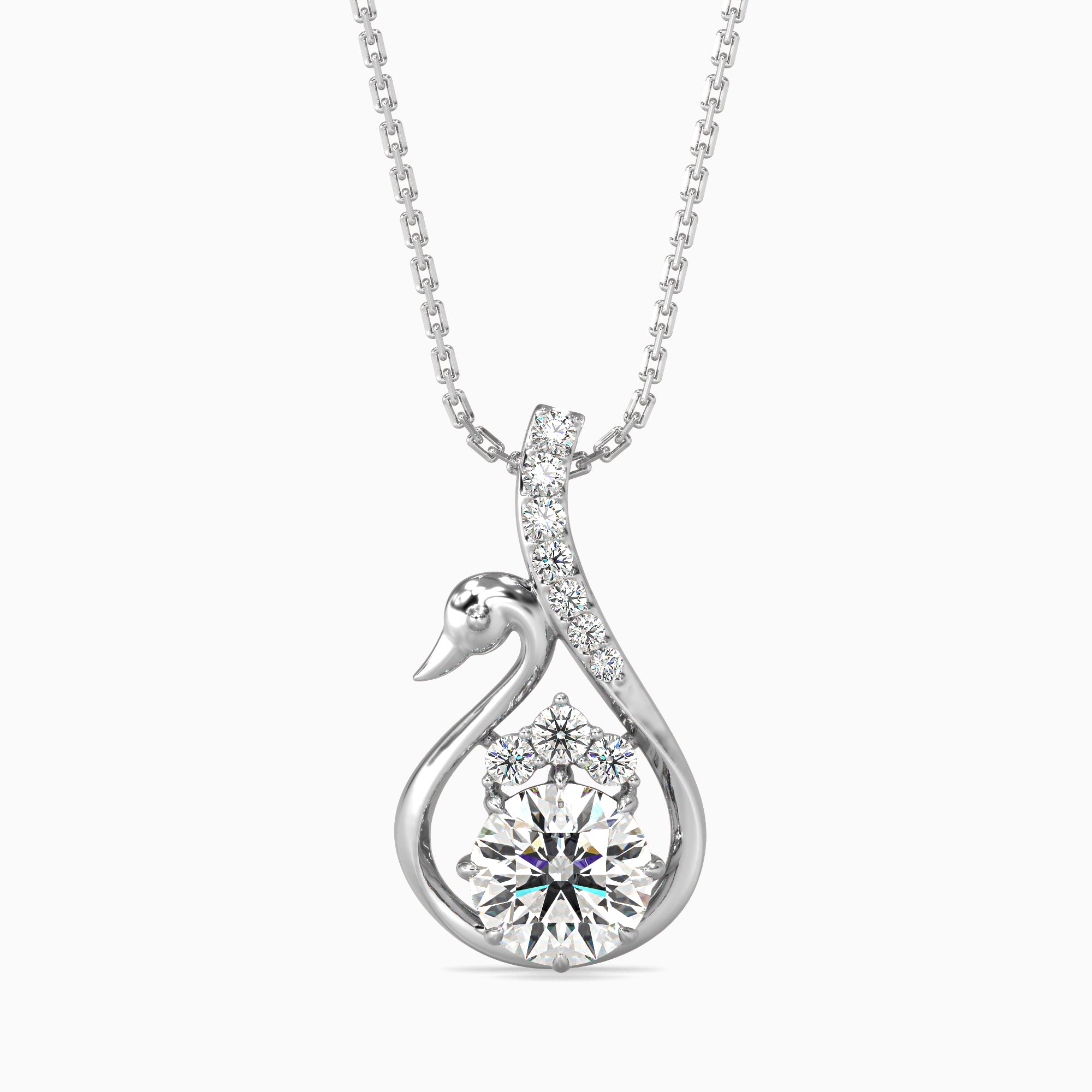 Swan Serenade Pendant
