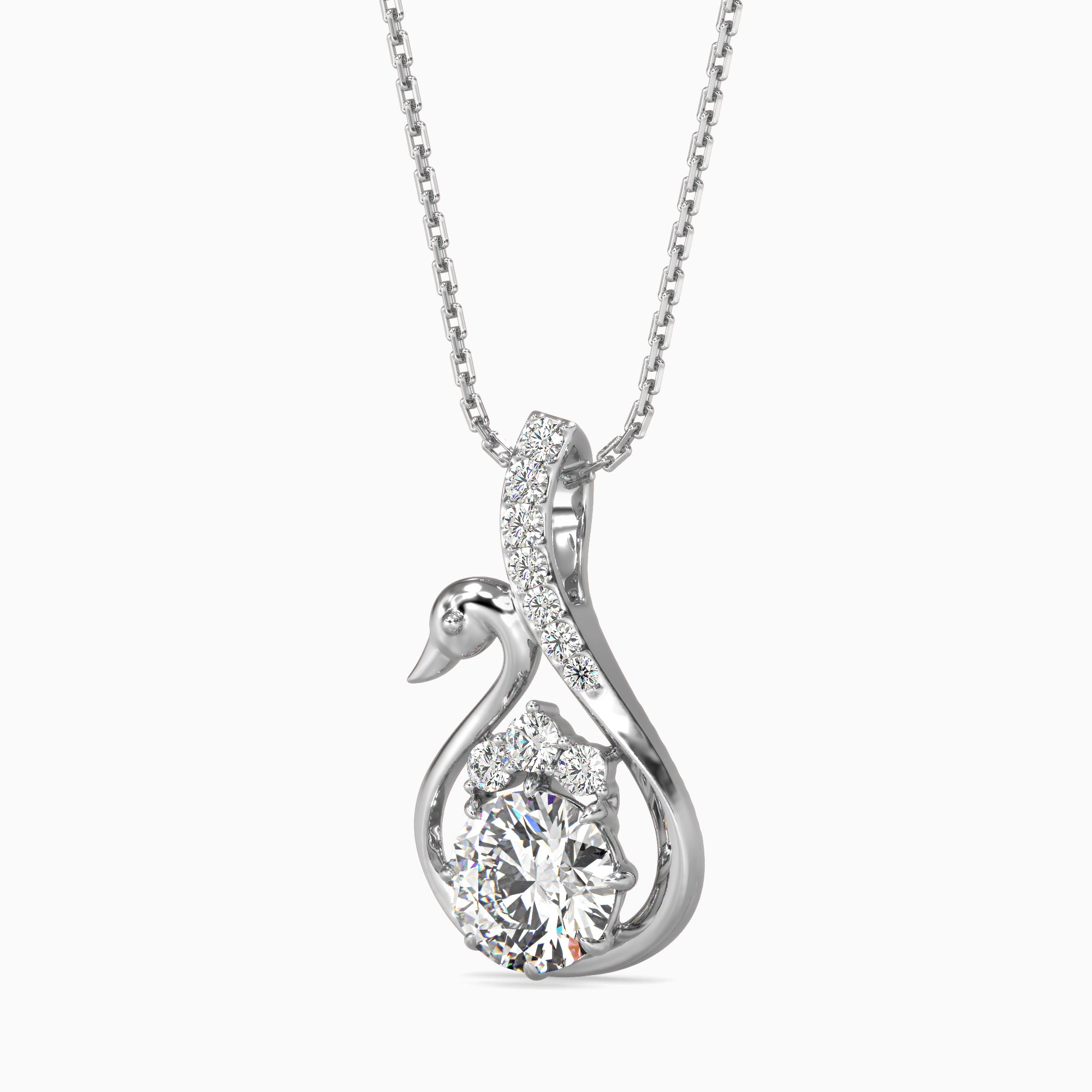 Swan Serenade Pendant