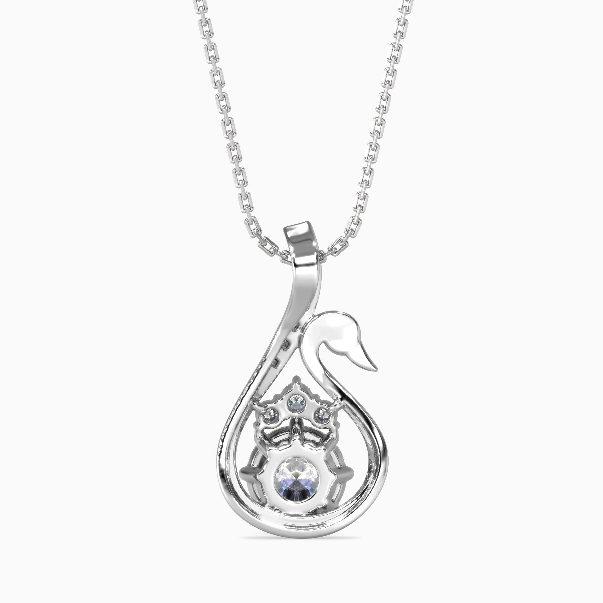 Swan Serenade Pendant