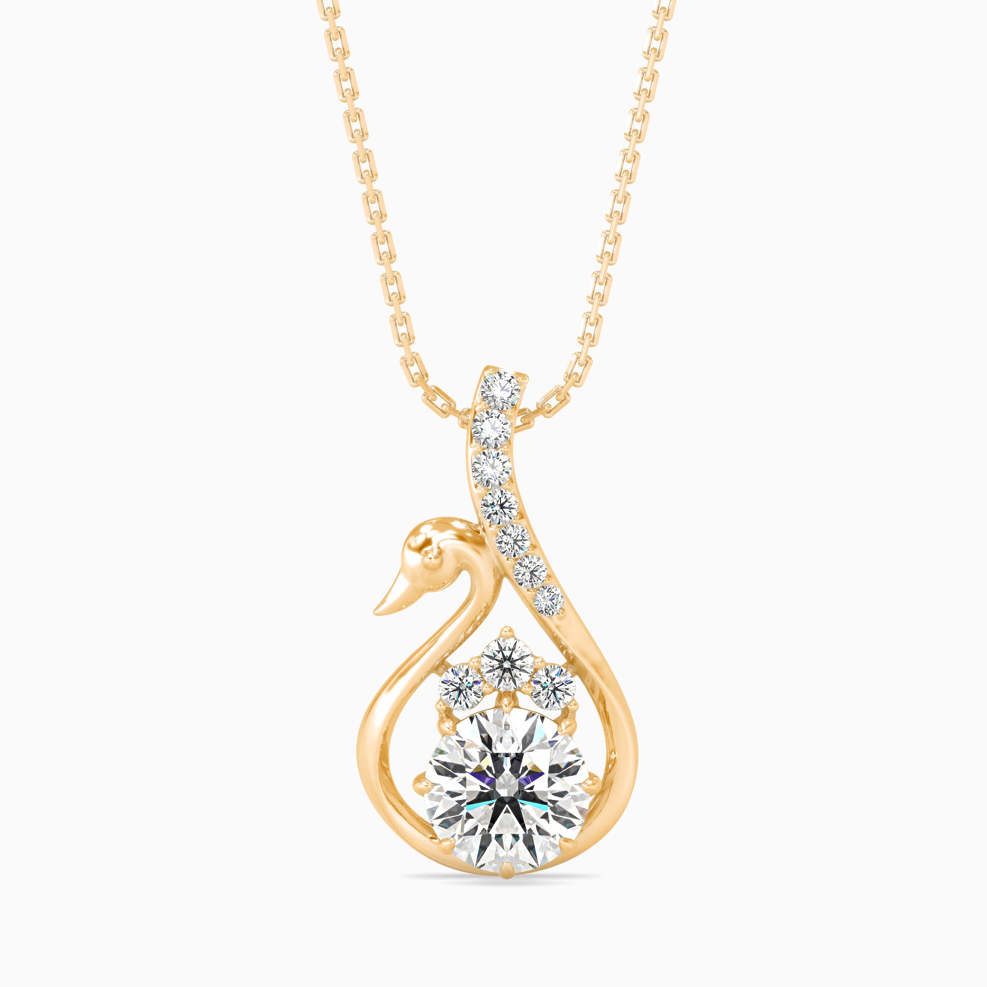 Swan Serenade Pendant