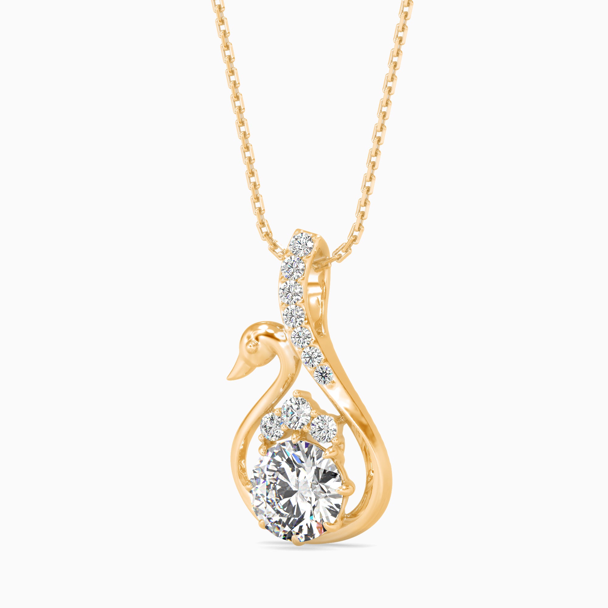 Swan Serenade Pendant