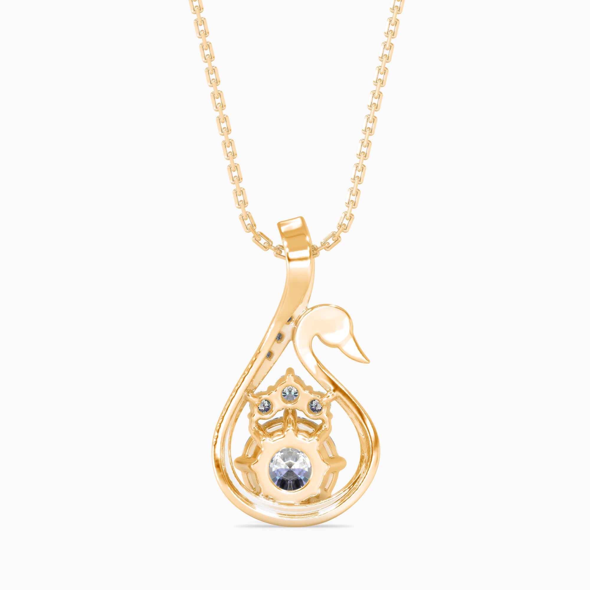Swan Serenade Pendant